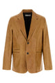 Our Legacy Camel Leather Opening Blazer