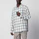 Our Legacy White Shirt With Check Pattern In Viscose