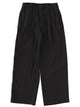 Our Legacy Black Linen-Blend Trousers
