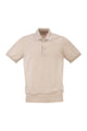 Brunello Cucinelli Lightweight Cotton Knit Polo Shirt