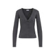 Brunello Cucinelli Lignite Lurex Cashmere Cardigan