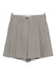 Brunello Cucinelli Tailored Linen Bermuda Shorts With Double Pleats