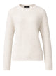 Fabiana Filippi Off White Round Neck Sweater