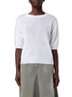 Brunello Cucinelli White Linen Blend Sweater