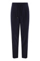 Brunello Cucinelli Blue Wool Tailored Trousers