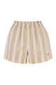 Mc2 Saint Barth Meave - Striped Cotton Shorts
