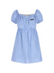 Miu Miu Plaid-Pattern Popeline Mini Dress