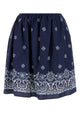 Miu Miu Printed Poplin Skirt
