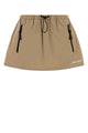 Miu Miu Beige Gabardine Mini Skirt