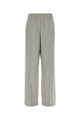 Brunello Cucinelli Embroidered Wool Blend Pant