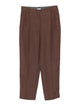 Brunello Cucinelli Brown Viscose Linen Pants