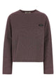 Miu Miu Two-Tone Jersey T-Shirt