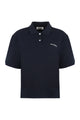 Miu Miu Dark Blue Piquet Polo Shirt