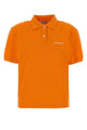 Miu Miu Orange Piquet Polo Shirt