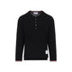 Thom Browne Black L/S Henley
