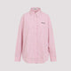 Miu Miu Striped Poplin Cotton Shirt