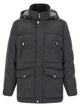 Brunello Cucinelli Membrane Wool Flannel Parka