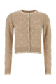 Miu Miu Skin Pink Cashmere Cardigan