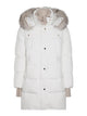 Moorer White Wool Down Jacket