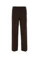 Miu Miu Brown Stretch Viscose Blend Pant