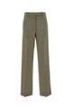 Miu Miu Sage Green Mohair Blend Palazzo Pant