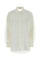 Brunello Cucinelli White Silk Shirt