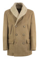 Brunello Cucinelli Double-Breasted Shearling Coat