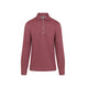 Brunello Cucinelli Coral Red Linen Long Sleeves Polo