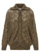 Brunello Cucinelli 'Dazzling Abstract Leaf' Cardigan