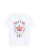 Casablanca Tshirt Bright White Jersey