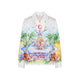 Casablanca Better Days Multicolor Silk Long Sleeves Shirt