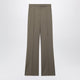 Max Mara Camel Wool Gabardine Trousers