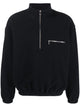 Rier Black Wool Rier Sweaters.