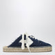 Off-White Dark Blue/White Arrow Espadrilles