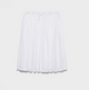 Prada White Cotton Polyester Skirt