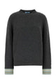 Prada Dark Grey Wool Blend Sweater