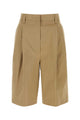 Prada Beige Cotton Bermuda Shorts