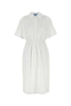 Prada White Poplin Shirt Dress