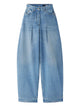 Jacquemus Ovalo De-Nîmes High-Waisted Jeans