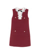 Self-Portrait Lace Collar Mini Dress