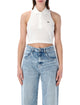 Lacoste Lacoste Cropped Cotton Polo Top
