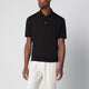 Ermenegildo Zegna Dark Brown Wool Polo