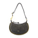 Isabel Marant Oskan Moon Shoulder Bag - - Leather - Black