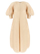 Pleats Please Issey Miyake Sculptural Sleeve Dress