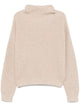 Isabel Marant Nude Neutrals Merino Turtle Neck