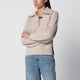 Isabel Marant Beige Wool And Cashmere Sweater