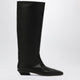 Paris Texas Bettina Boot 25 Calfskin Leather Boots In Black