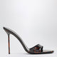 Paris Texas Lidia 105 Patent Leather Mules In Tortoise