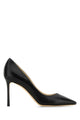 Jimmy Choo Roomy 85 Leather Pumps