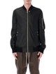 Rick Owens Rick Owens Black Leather Flight Jacket